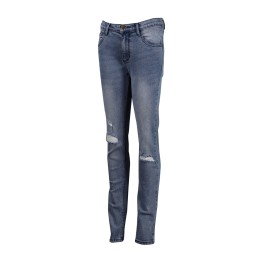JS008 訂製破洞女款牛仔褲 修身 直筒 牛仔褲生產商 藍色  Jegging JS008 訂製破洞女款牛仔褲 修身 直筒 牛仔褲生產商 藍色  Jegging